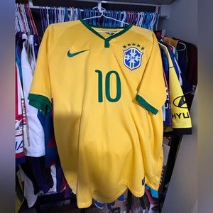 2014 world cup jersey brazil NEYMAR printing